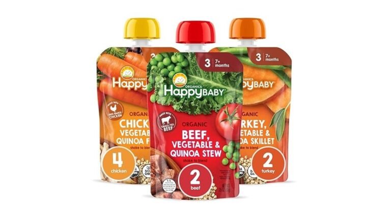 wholesome organic baby food