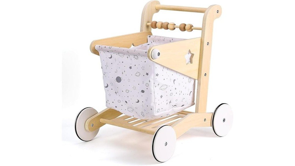 wooden baby walker review