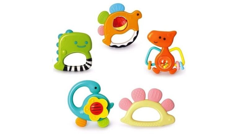 yiosion baby rattle set