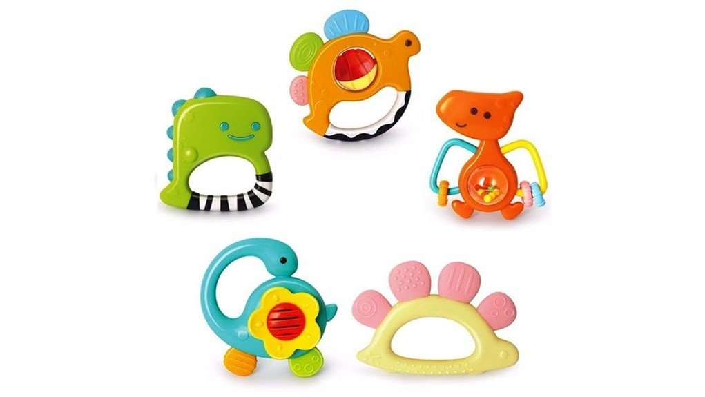 yiosion baby rattle set