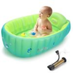 boysea inflatable baby bathtub