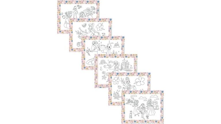 colorful engaging baby friendly placemats