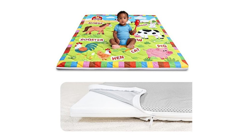 comfortable and safe playtime