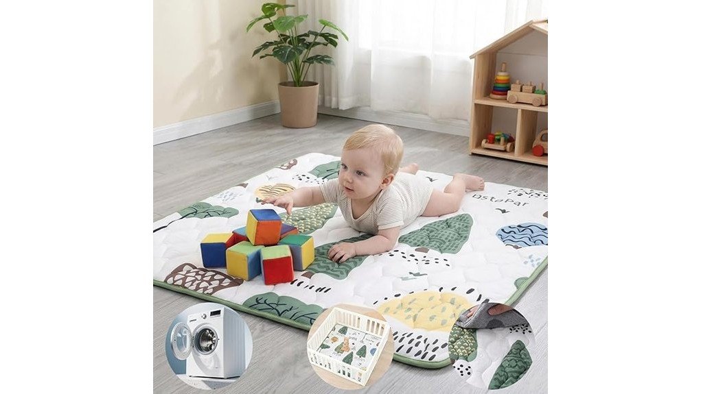 comfortable and safe playtime
