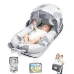 comfortable baby lounger canopy