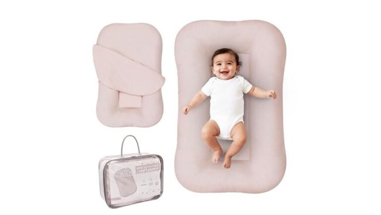 comfortable baby lounging experience