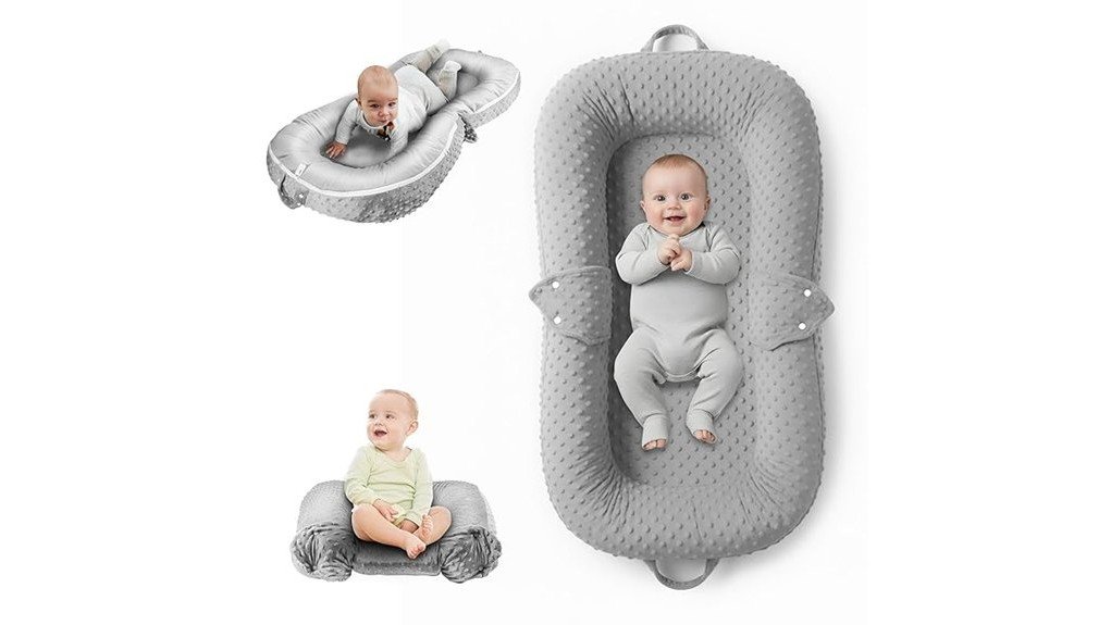 comfortable baby lounging solution