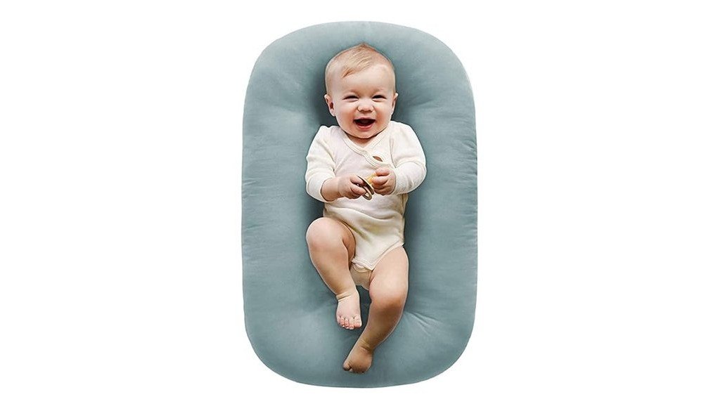 comfortable cotton baby lounger