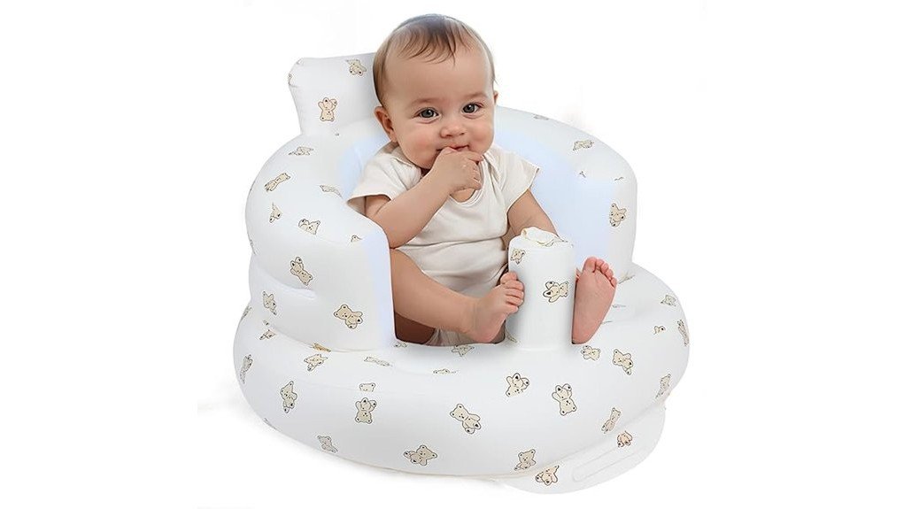 comfortable inflatable baby seat