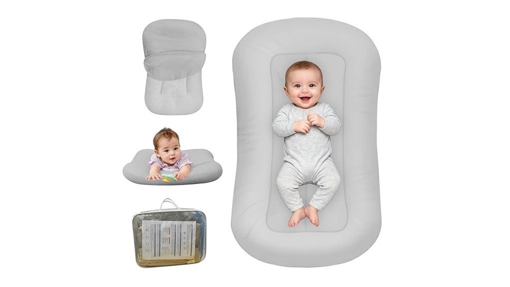 comfortable newborn lounging solution