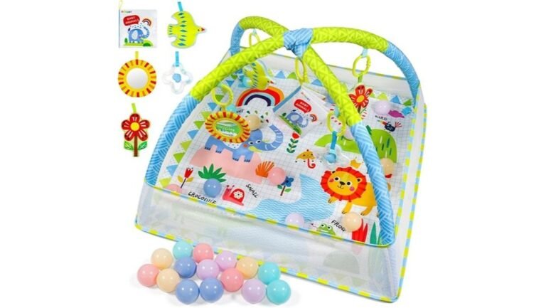 comfortable sensory play space