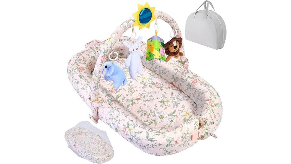 comfortable travel baby lounger