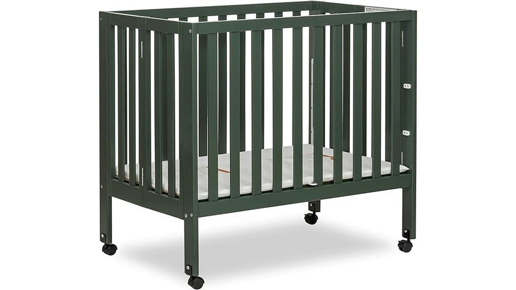 compact and stylish crib