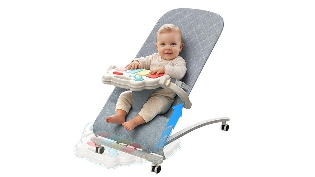 compact comfortable baby bouncer