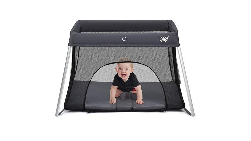 compact portable baby crib