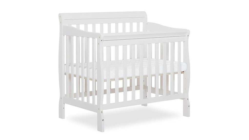 compact stylish safe crib
