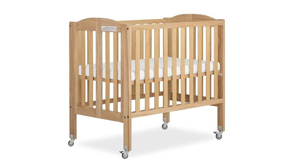 compact versatile safe crib