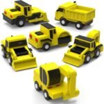 construction truck bath toys