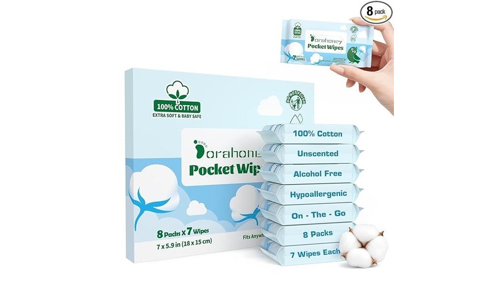 cotton wipes for travel