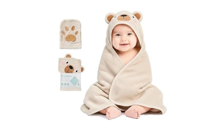 cozy and adorable bath towel