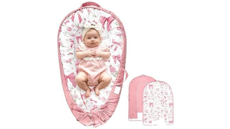cozy stylish baby lounger