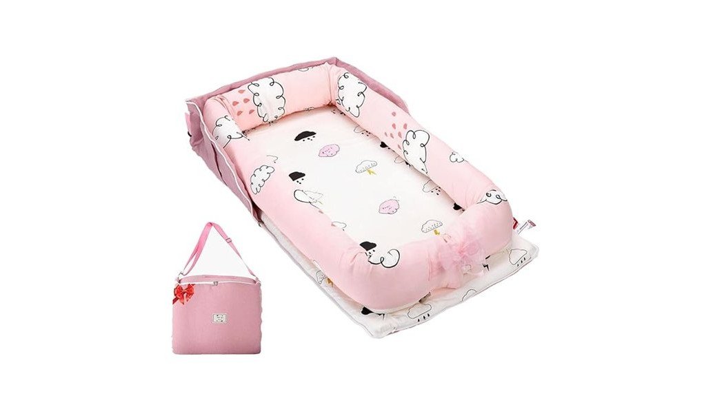 cozy stylish baby lounger