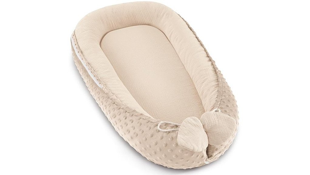 cozy support for infants