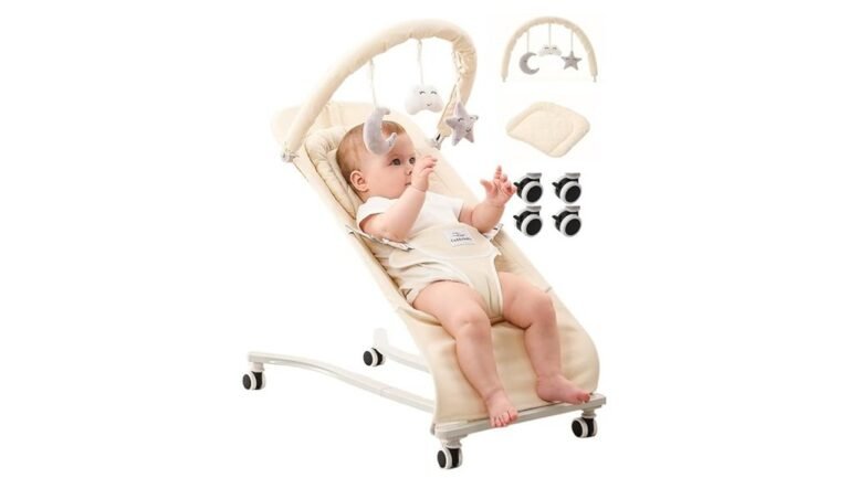 cuddobaby bouncer with wheels