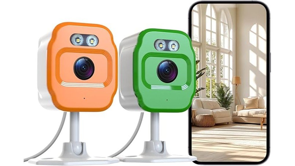 dual 1080p wifi cameras