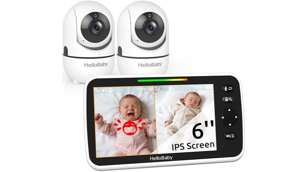dual camera baby monitor