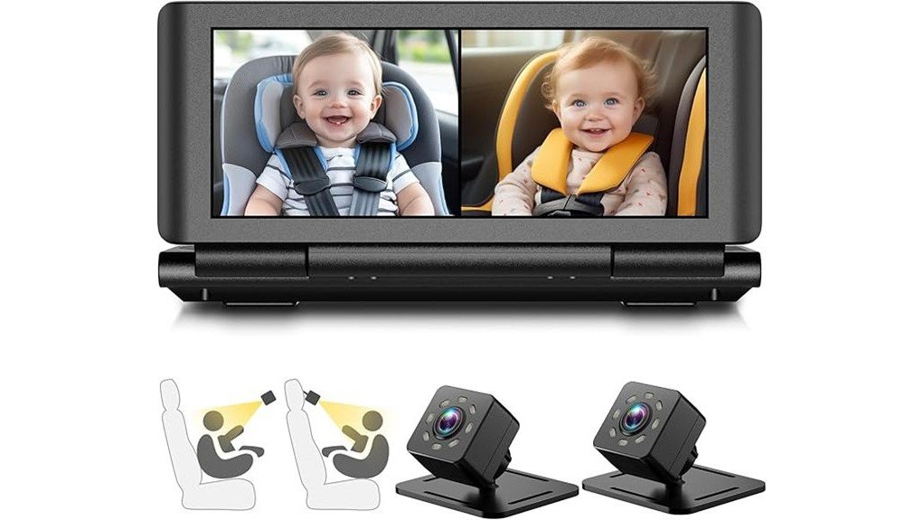dual kid car camera