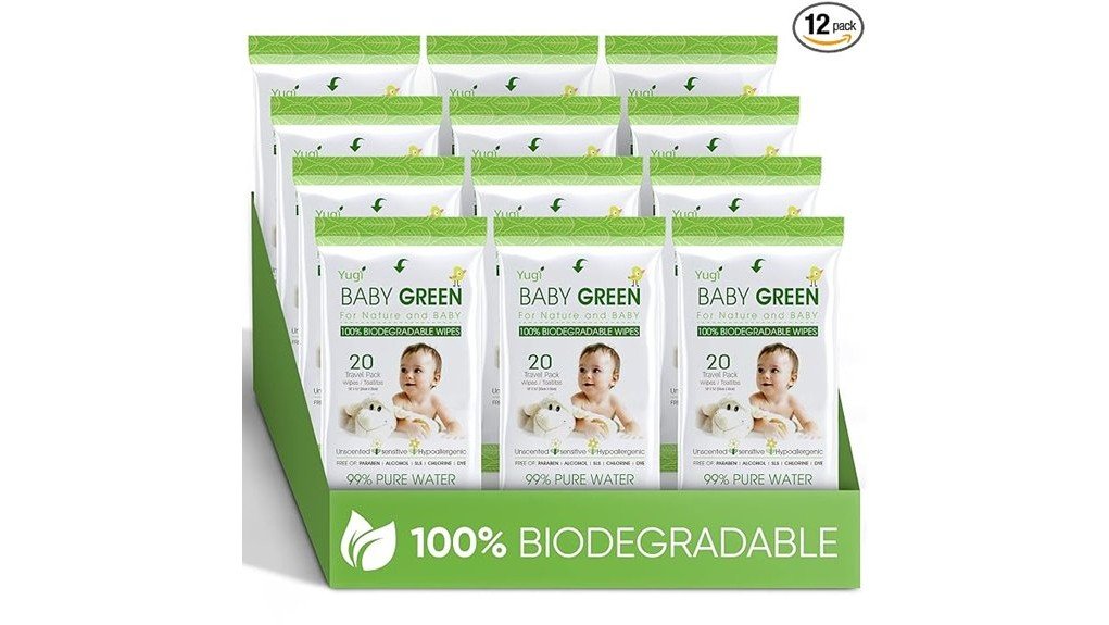 eco friendly gentle baby wipes
