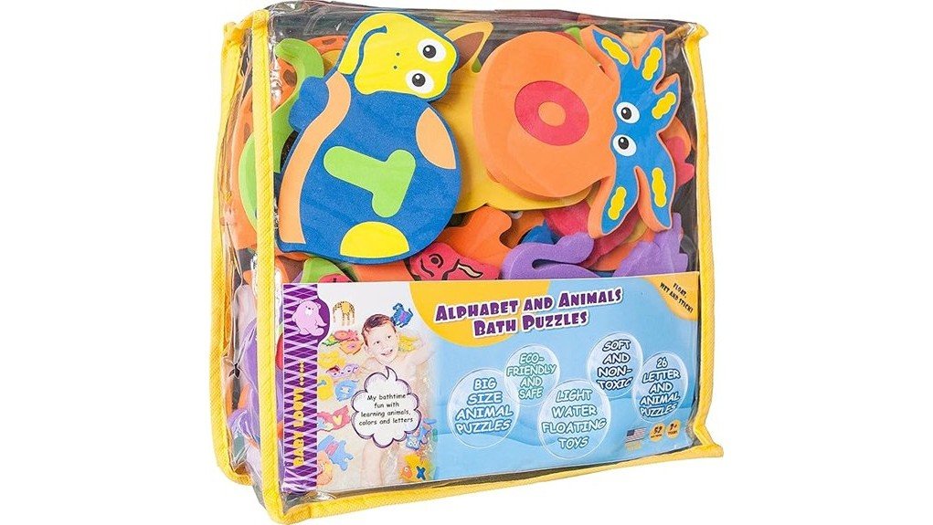 educational and fun bath toys