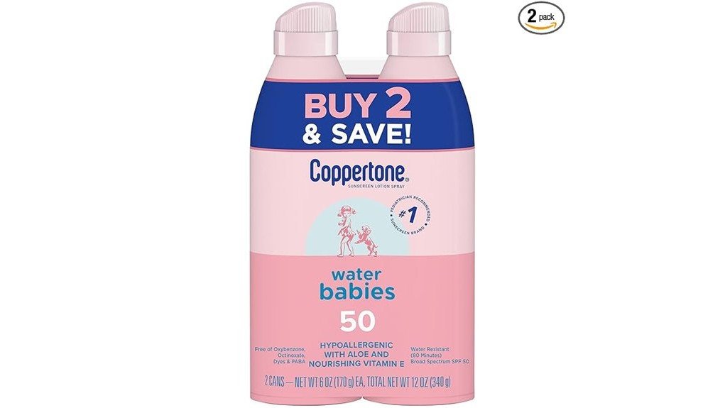 effective baby sunscreen spray