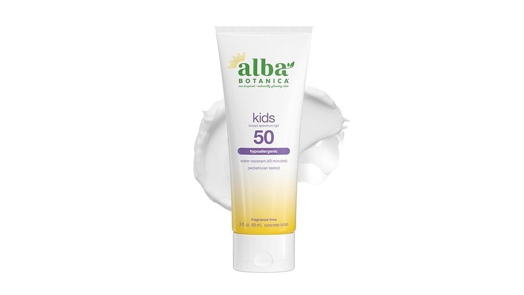 effective kids sunscreen protection