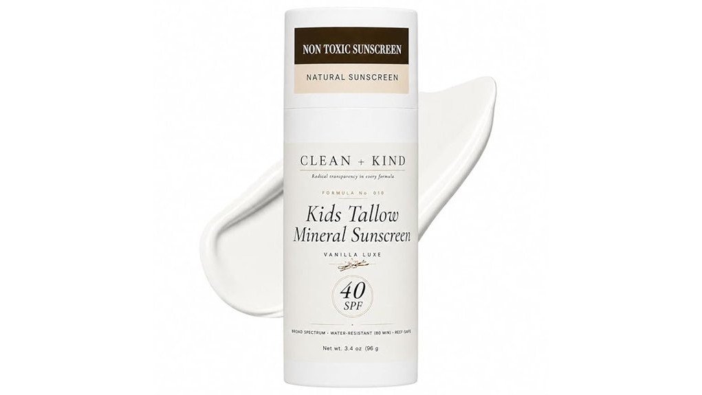 effective mineral sunscreen for kids