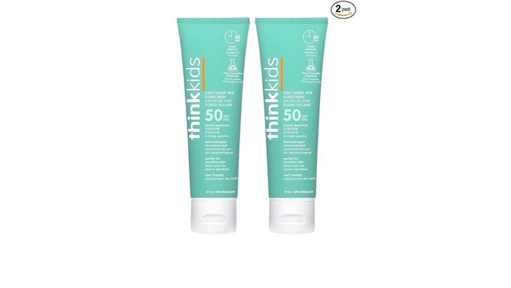 effective safe kids sunscreen