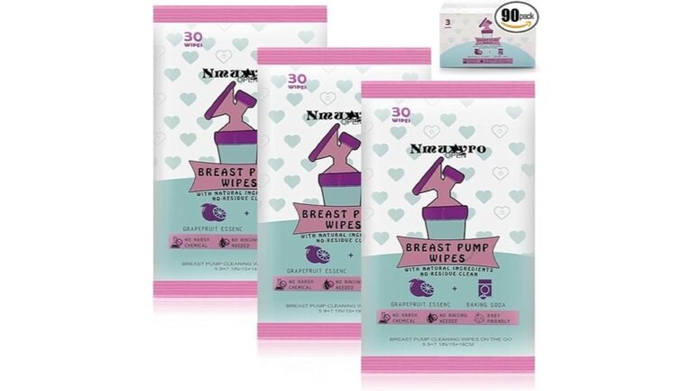 efficient cleaning for breastfeeding