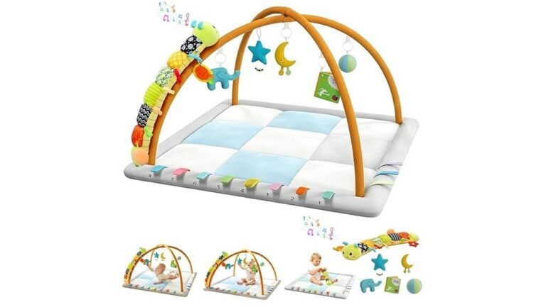 engaging infant play area
