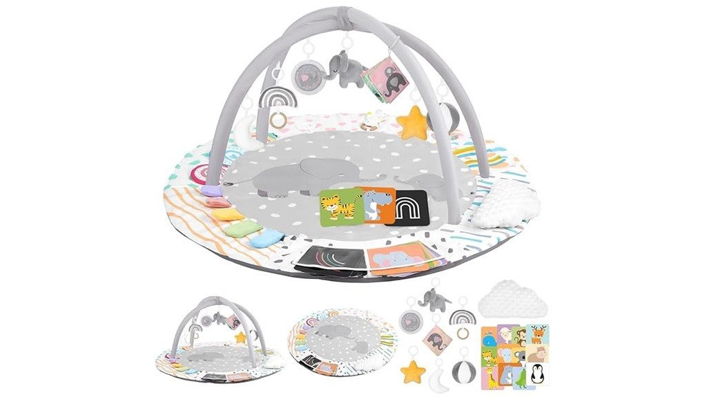 engaging infant play space