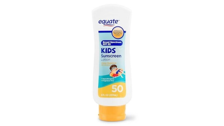 equate kids sunscreen lotion