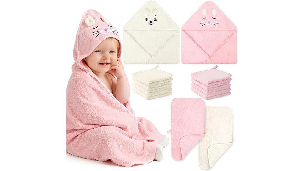 flasoo baby bath towels