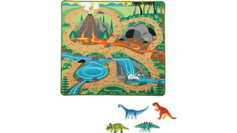 fun educational dinosaur playmat