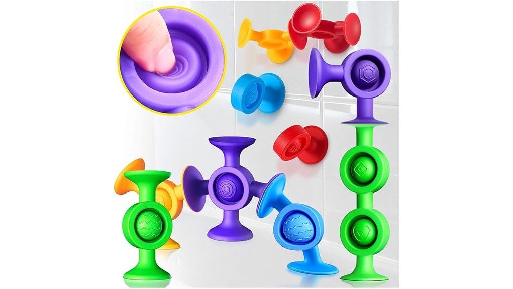 fun suction bath toys