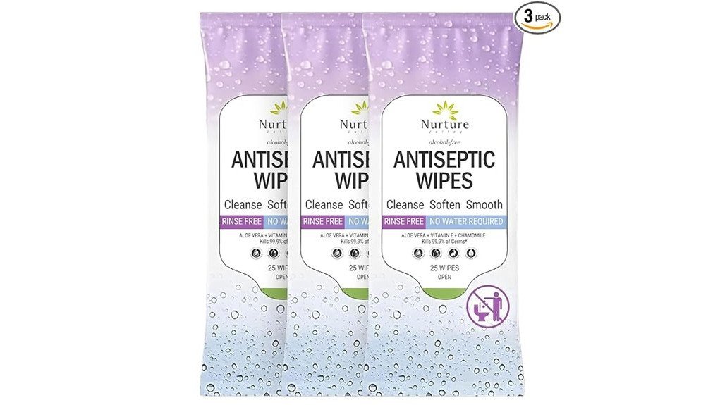 gentle and effective wipes