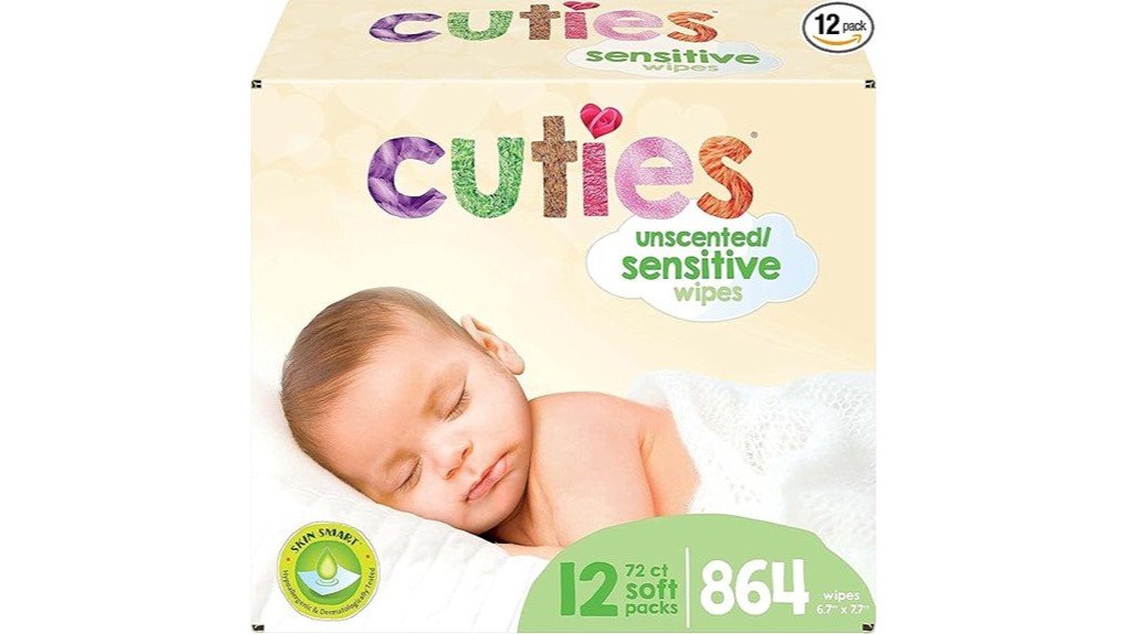 gentle and effective wipes