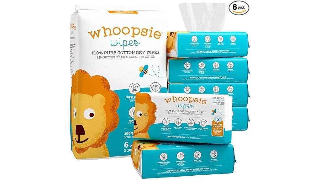 gentle and versatile wipes