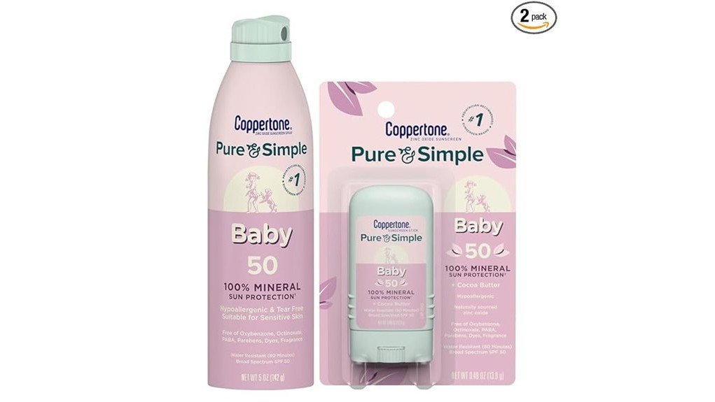 gentle baby sunscreen protection