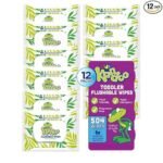 gentle effective flushable wipes