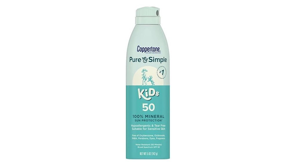 gentle effective kids sunscreen